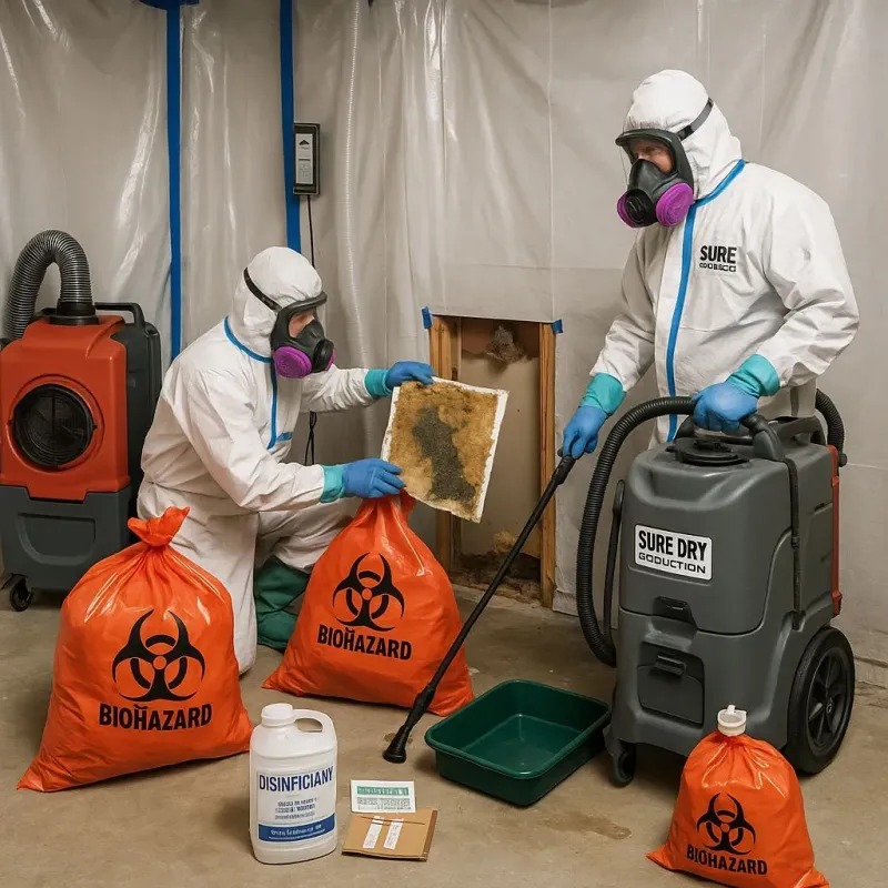 Contaminated Water Handling Protocols process in Mabank, TX