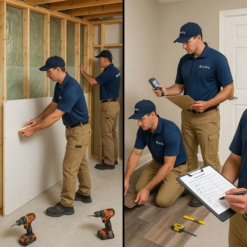 Repairs and Reconstruction process in Mabank, TX