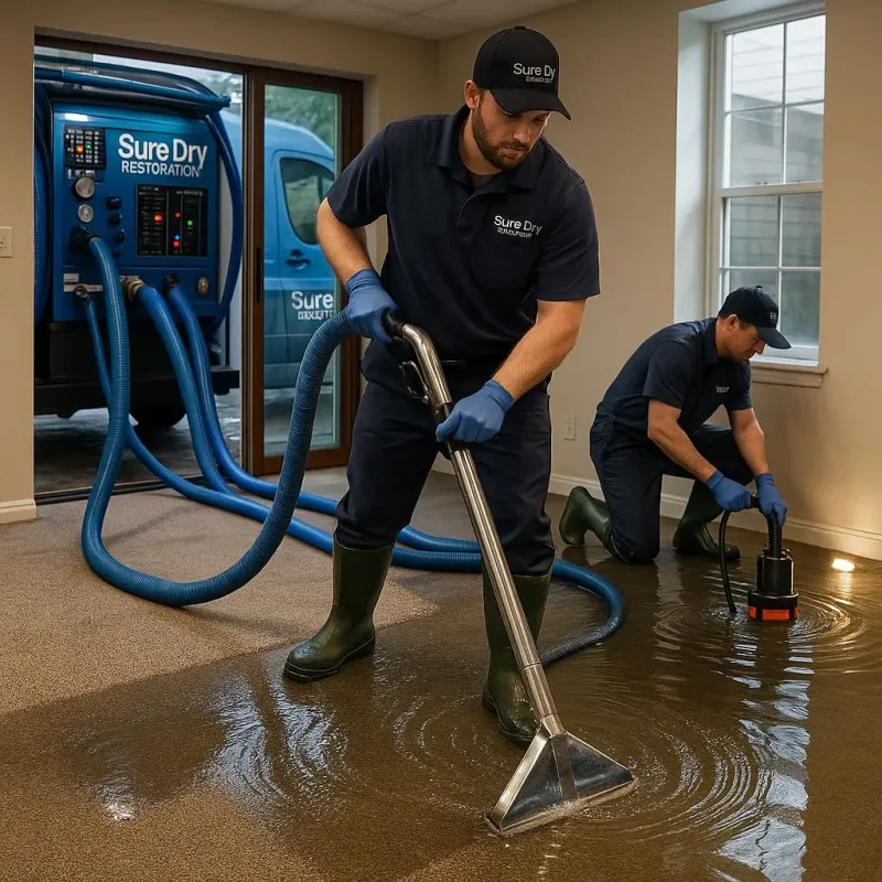 Water Extraction and Removal process in Mabank, TX